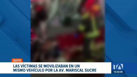 El percance vial más grave ocurrió en el sector de El Condado, dejando tres personas fallecidas y nueve heridas en un solo vehículo. Un reportaje de Ismenia Solórzano