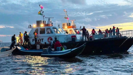 Gobierno de Guyana investiga el naufragio del ferry tras pruebas a la tripulación