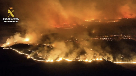 Un incendio en el norte de Madrid ha causado más de 1 200 personas evacuadas.