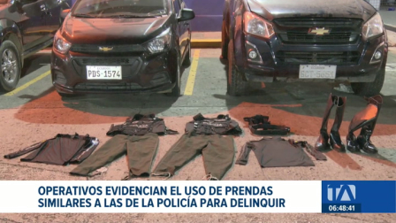 La Policía Nacional investiga a bandas que utilizan prendas y distintivos réplica de unidades tácticas para cometer delitos. Un reportaje de Catalina García