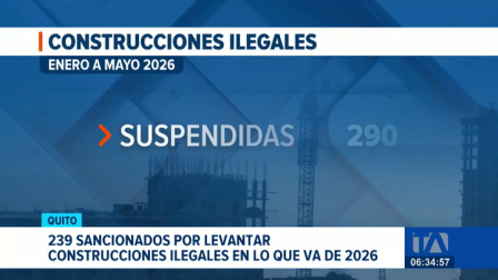 La AMC intensificó las inspecciones para frenar las construcciones no autorizadas que atentan contra el ordenamiento urbano y la seguridad en Quito. Un reportaje de Stephany Paz