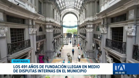 Guayaquil vive sus fiestas en medio de un complejo escenario institucional. Pugnas internas, tensiones políticas y el vacío de liderazgo marcan la gestión. Un reportaje de Astrid Singre
