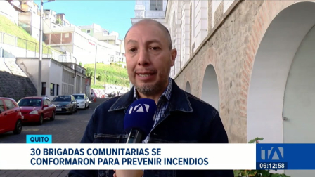 De cara a la época seca, el Municipio de Quito capacita a ciudadanos para la alerta temprana y mitigación de incendios forestales. Un reportaje de Stephany Paz