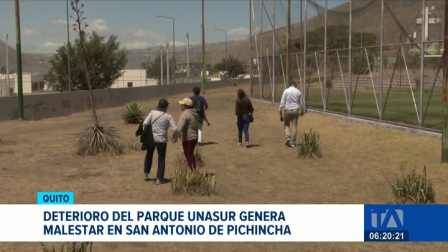 Infraestructura vandalizada, áreas verdes secas y falta de patrullajes convierten al Parque Unasur en un foco de inseguridad. Un reportaje de Gustavo Jaramillo