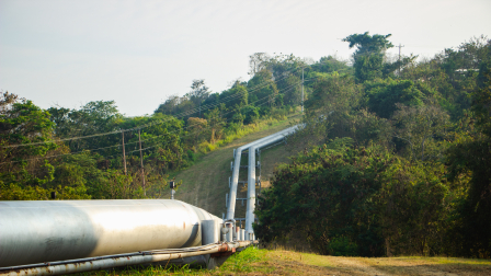 El SOTE transporta crudo desde los pozos petroleros de la Amazonía de Ecuador.