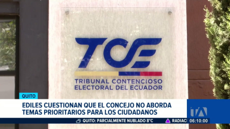 Concejales cuestionan que las sesiones del Concejo Metropolitano se enfoquen en debates populistas con miras a las elecciones seccionales. Un reportaje de Stephany Paz
