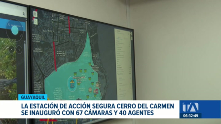 Como parte del plan de seguridad implementado en el Cerro del Carmen, se inauguró la nueva infraestructura de vigilancia para la zona. Un reportaje de Jazmín Solís
