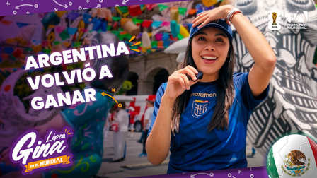 Gina López en el Mundial