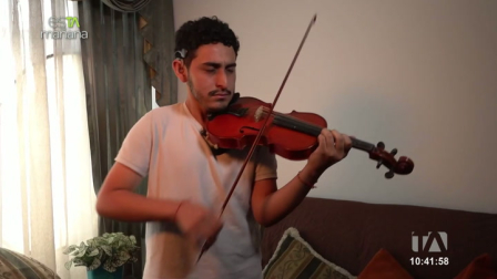 Gabriel González, violista, comparte cómo superó la sordera con la que nació y convirtió la música en su mayor fortaleza.