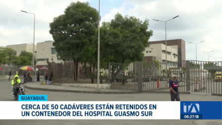 Un reporte técnico revela la acumulación de cuerpos en el contenedor de una casa de salud de Guayaquil. Cámaras registraron la presencia de aves carroñeras. Un reportaje de Catalina García
