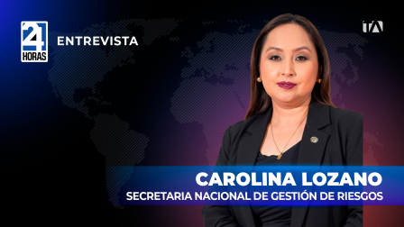 "Muchísimos GAD incumplieron plazo, para entregar planes de acción" señaló Carolina Lozano, secretaria nacional de Gestión de Riesgos, sobre el plan de acción ante el Fenómeno de El Niño.