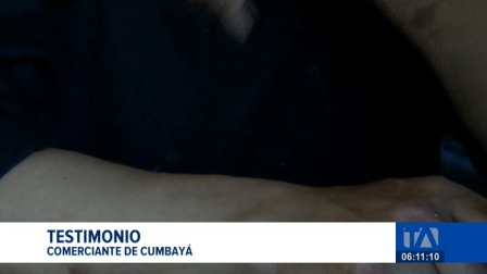 Un hecho de violencia se registró en Cumbaya. Agentes de la Policía Nacional analizan los indicios y las cámaras del sector para dar con los responsables. Un reportaje de Gustavo Jaramillo