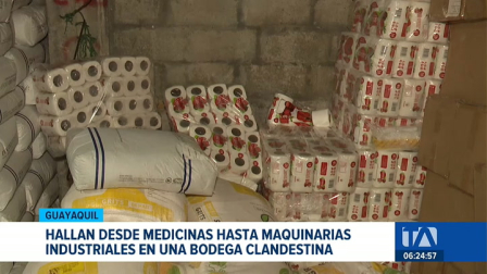 Un operativo de las Fuerzas Armadas en el norte de Guayaquil permitió el desmantelamiento de un inmueble utilizado para actividades ilícitas. Un reportaje de Camila Guevara