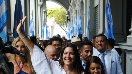 La sesión solemne por la Fundación de Guayaquil se llevó a cabo a puerta cerrada.