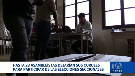 Según el marco legal obliga a los legisladores a dejar formalmente sus cargos antes de concretar la inscripción de sus candidaturas. Un reportaje de María Gracia Chacón
