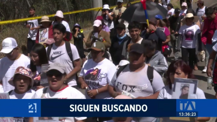 Organismos de socorro, rescatistas y familiares de la joven desaparecida no frenan los operativos de rastreo en diversos puntos estratégicos de Quito. Un reportaje de Gustavo Jaramillo