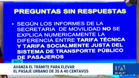 El Concejo Metropolitano aprobó en primera instancia el proyecto que contempla la entrega de un subsidio directo de mil dólares a cada unidad de transporte. Un reportaje de Pablo Guerra