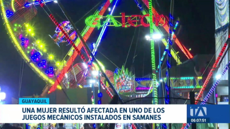Un nuevo hecho alteró el funcionamiento del parque de diversiones en Guayaquil. Se clausuraron diez atracciones por incumplir normas de seguridad. Un reportaje de Camila Guevara