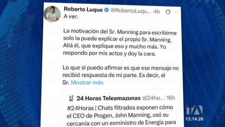 El exministro señaló que para esa fecha ya no ejercía el cargo ni tenía competencia sobre los contratos ni sobre Celec.