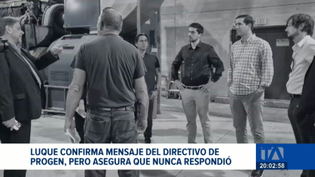 El exministro confirmó haber recibido reclamos de John Manning que asegura no haber respondido, pero la empresa logró su pago poco después. Un reportaje de Fausto Yépez