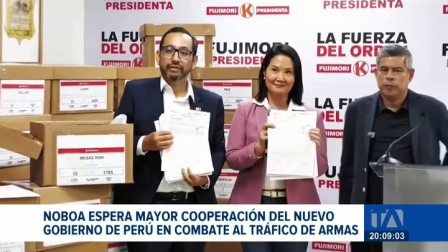 El mandatario espera mayor cooperación con las nuevas administraciones vecinas, priorizando el combate al armamento que ingresa al país. Un reportaje de Carlos Sacoto