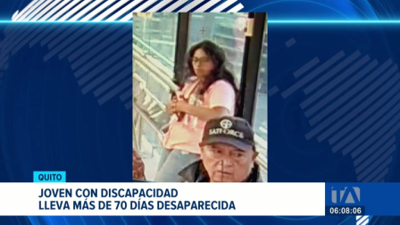 Joselyn Oña, joven de 24 años con 65 % de discapacidad intelectual y epilepsia, permanece desaparecida. Familiares piden intensificar la búsqueda en Quito. Un reportaje de Juan Miguel Rodríguez