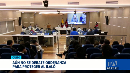 La Comisión de Ambiente entregó el informe para primer debate sobre la conservación del cerro Ilaló. El proyecto sigue a la espera de ser agendado. Un reportaje de Stephany Paz