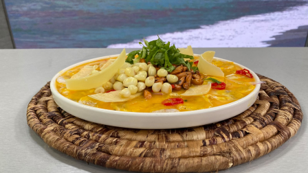 Este martes 28 de julio del 2026 preparamos tiradito de camarón, la receta de Cocinando esTAmañana, junto al chef Felipe Campana.
