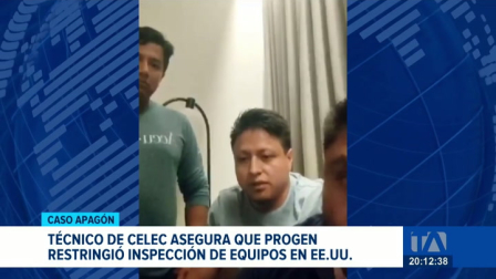 Paul Flores confirmó en testimonio anticipado que el personal de Progen impidió revisar generadores catalogados como locomotoras y barcos. Un reportaje de Fausto Yépez