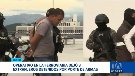 Operativo logra la detención de un grupo de personas que circulaba con municiones de grueso calibre. Tres de los detenidos son menores de edad. Un reportaje de Nathalie Jiménez