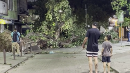 Trágico temporal en Brasil deja muertos.