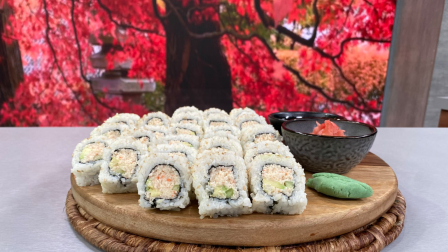 Este jueves 30 de julio del 2026 preparamos rollo California sushi, la receta de Cocinando esTAmañana, junto al chef Felipe Campana.