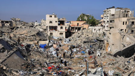 Los ataques israelíes matan a cuatro personas en Gaza.