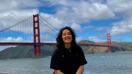 La joven ecuatoriana Chantal Morales fue liberada de un centro de detención de migrantes en Estados Unidos.