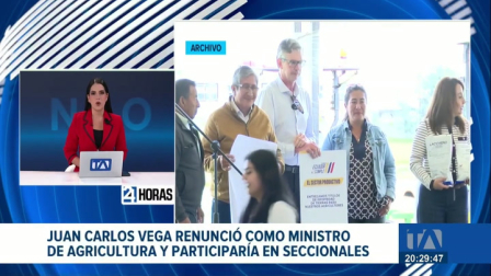 En su carta de despedida agradeció al presidente Daniel Noboa y dejó entrever una posible participación en los comicios seccionales de Cuenca.
