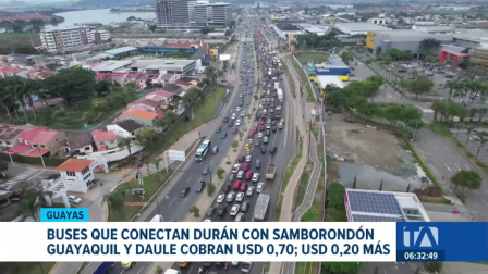 Usuarios de las rutas intercantonales que conectan a Durán con el Gran Guayaquil denuncian cobros excesivos en la tarifa de pasajes. Un reportaje de Ever Moreira