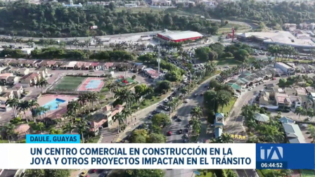Un tramo de apenas cuatro kilómetros en la urbanización La Joya albergará tres grandes complejos comerciales. Residentes cuestionan la falta de planificación urbana. Un reportaje de Ever Moreira