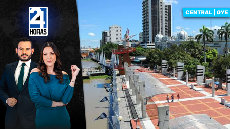Revise las noticias más destacadas de Guayaquil en la Emisión Central del Noticiero 24 Horas de este lunes 3 de agosto del 2026. Con Carlos Sacoto y Valerie Villalva.