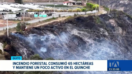 Las llamas fueron controladas por los equipos de emergencia, quienes permanecen en el sitio para prevenir reactivaciones. Un reportaje de Gustavo Jaramillo