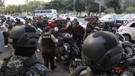 Los operativos de control se iniciaron la tarde de este lunes 3 de agosto.