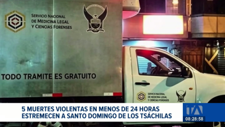 Santo Domingo continúa bajo el azote de las bandas criminales, una serie de ataques armados se registraron durante el inicio del mes. Un reportaje de Karan Caguano