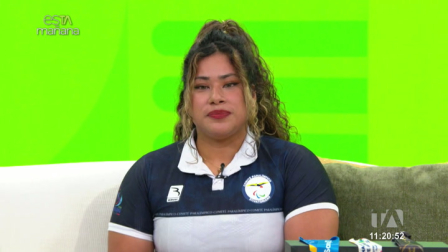 Mishell Oyague, deportista de parapowerlifting, comparte su historia de superación y los triunfos que ha alcanzado representando al país.