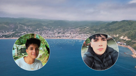 Anthony Peñafiel y Dayan Sarmiento desaparecieron el pasado 2 de agosto en Manabí.