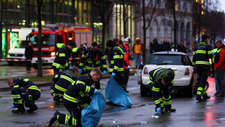 Un hombre arrolló a una multitud durante una marcha en 2025.