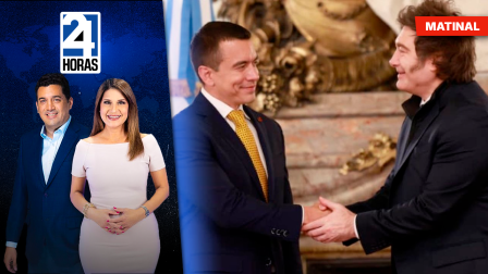 Revise las noticias más destacadas de Ecuador en nuestro Noticiero 24 Horas Emisión Matinal del jueves 6 de agosto del 2026. Con Liz Valarezo y Milton Pérez.