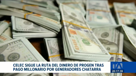 Las investigaciones sobre la ruta del dinero muestran movimientos realizados pocos días después del primer pago estatal por los generadores en mal estado, cuyos beneficiarios aún se desconocen. Un reportaje de Fausto Yépez