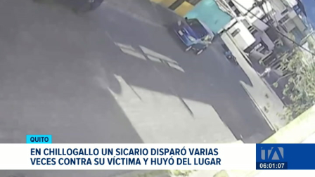 La violencia armada se reactiva en el sur de Quito. La Policía investiga el ataque de un sicario en Chillogallo. Un reportaje de Gustavo Jaramillo.