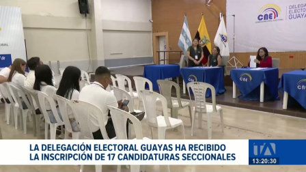 Las distintas organizaciones políticas formalizaron las carpetas de sus aspirantes a las dignidades de la provincia ante el organismo electoral. Un reportaje de Bernarda Cevallos