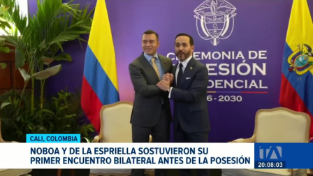El presidente ecuatoriano dialogó con el mandatario electo de Colombia sobre temas como la seguridad en la frontera y apertura comercial. Un reportaje de María Gracia Chacón
