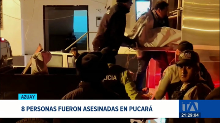 Masacre en una mina del cantón Pucará, Azuay. La Policía Nacional investiga si las víctimas mortales mantenían relación con la actividad minera de la zona.